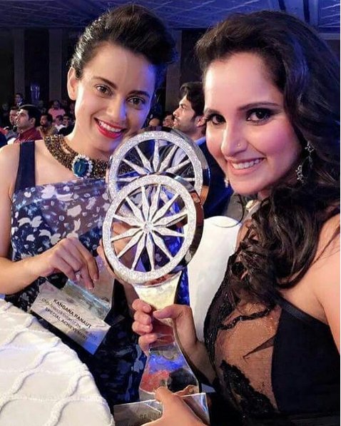 'Bahubali' director SS Rajamouli, Kangana Ranaut, Sania Mirza win CNN-News18 'Indian of the Year' 2015 award. CNN-News18 'Indian of the Year' 2015,CNN-News18 'Indian of the Year' 2015 award,Indian of the Year 2015,Indian of the Year,CNN awards,CNN awards 2015,SS Rajamouli,Kangana Ranaut,Sania Mirza,Bahubali,Bahubali director SS Rajamouli