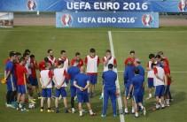 Euro 2016: Teams training session ahead of their opening matches.