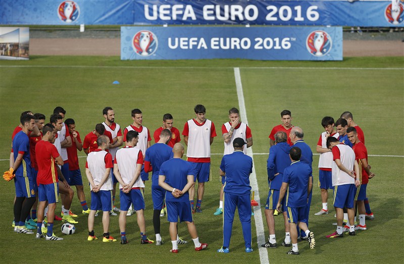 Euro 2016: Teams training session ahead of their opening matches. Euro 2016,Teams training session,training session,France training session,England training session,Spain training session,Germany training session,Portugal training session,Spain training session