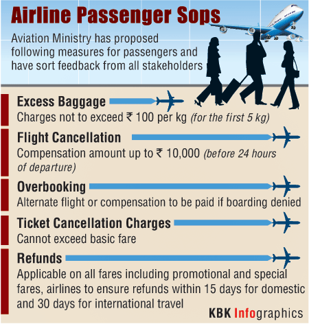 Govt. offers sops for air passengers Air travel,domestic air travel,new airline rules,sops for air passengers