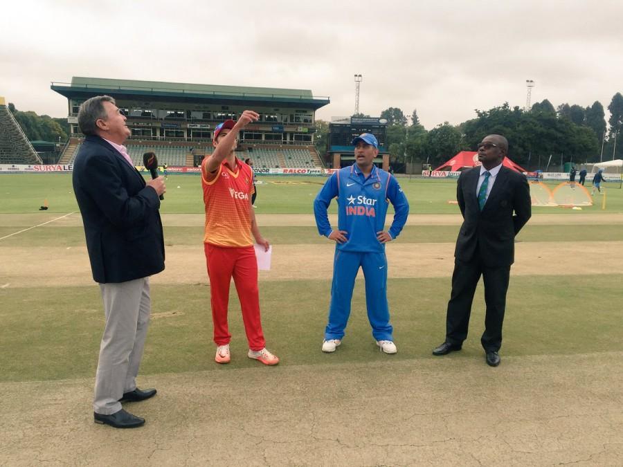 India vs Zimbabwe 2nd ODI: MS Dhoni opts to bowl against Zim India vs Zimbabwe,India vs Zimbabwe 2nd ODI,INDvsZim,MS Dhoni,India vs Zimbabwe pics,India vs Zimbabwe images,India vs Zimbabwe photos,India vs Zimbabwe stills,India vs Zimbabwe pictures