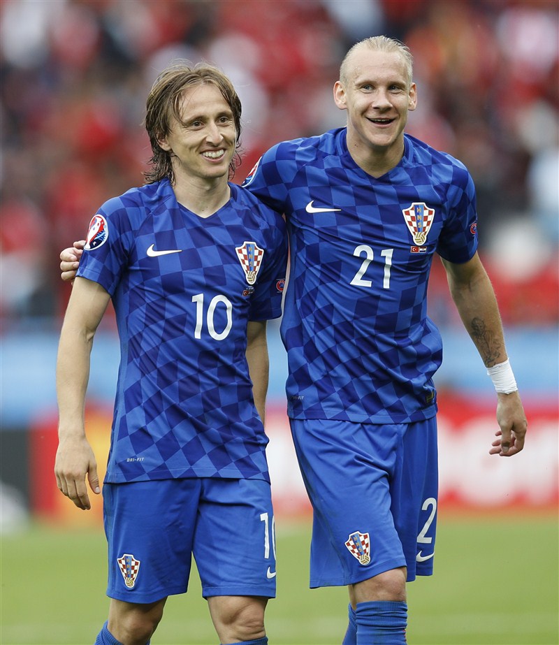 Croatia began their Euro football championship campaign here on Sunday with a 1-0 win over Turkey courtesy star midfielder Luka Modric's superb volleyed goal. Turkey v Croatia,Euro 2016,Croatia,Euro football championship,Euro football,Luka Modric,Euro 2016 pics,Euro 2016 images,Euro 2016 photos,Euro 2016 pictures,Euro 2016 stills