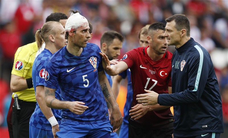 Croatia began their Euro football championship campaign here on Sunday with a 1-0 win over Turkey courtesy star midfielder Luka Modric's superb volleyed goal. Turkey v Croatia,Euro 2016,Croatia,Euro football championship,Euro football,Luka Modric,Euro 2016 pics,Euro 2016 images,Euro 2016 photos,Euro 2016 pictures,Euro 2016 stills