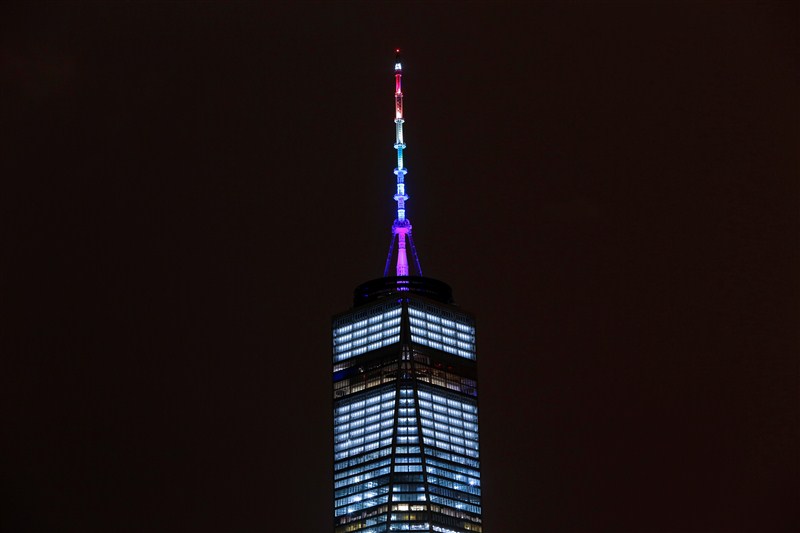 Landmarks around the world are lit up in the colors of the pride flag following the Orlando shooting. Tribute to Orlando Victims,Orlando Victims,Orlando shooting,Rainbow lights,Rainbow Colors,world Light Up in Rainbow Colors