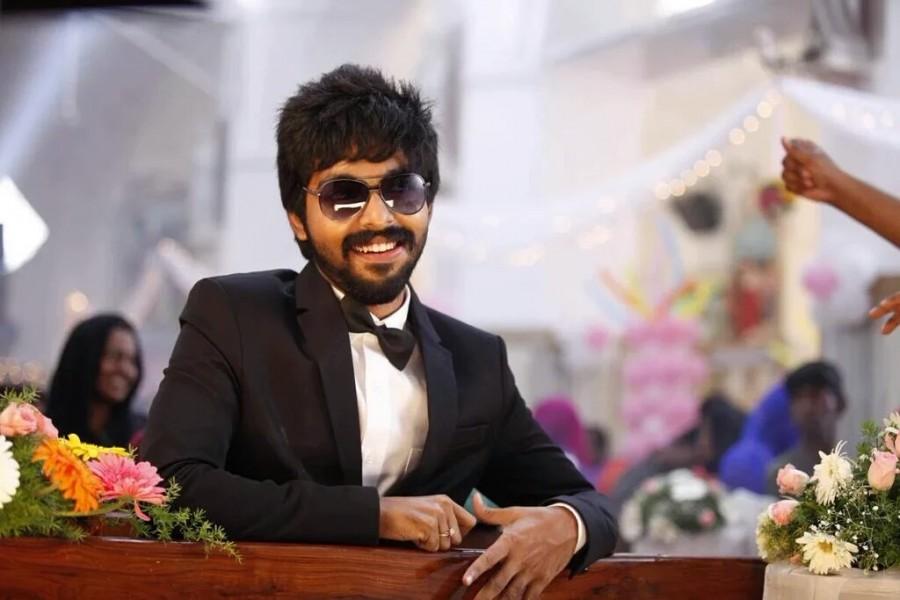 Enakku Innoru Per Irukku is an upcoming Tamil action-comedy film directed by Sam Anton starring GV Prakash Kumar and Anandhi in the leading roles. Enakku Innoru Per Irukku,tamil movie Enakku Innoru Per Irukku,GV Prakash Kumar,Anandhi,Enakku Innoru Per Irukku movie stills,Enakku Innoru Per Irukku movie pics,Enakku Innoru Per Irukku movie images,Enakku Innoru Per Irukku movie photos,Enakku Innoru Per