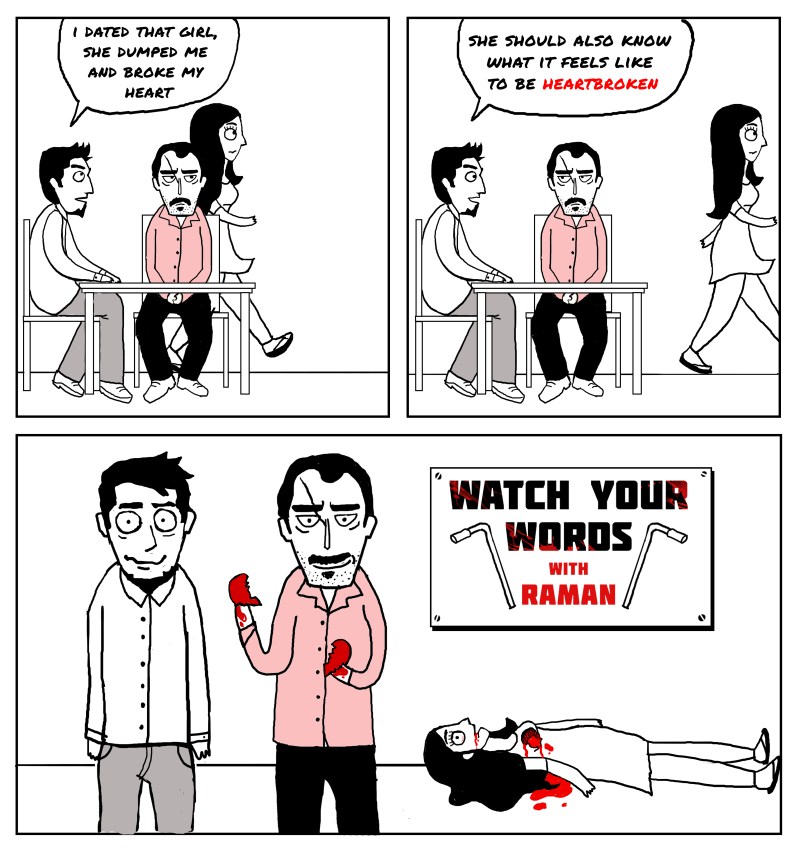 Check out Nawazuddin Siddiqui's Raman Raghav 2.0 in comic form. Nawazuddin Siddiqui,Raman Raghav 2.0 in comic form,Raman Raghav in comic form,Raman Raghav,Vicky Kaushal,Anurag Kashyap