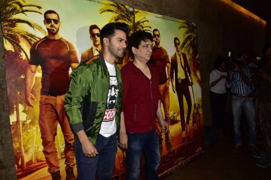Varun Dhawan along with Producer Sajid Nadiadwala launched the first song from their upcoming release Dishoom, at a preview theater on 16th June. Sau Tarah Ke,Sau Tarah Ke song,Sau Tarah Ke song launch,Dishoom,Varun Dhawan,Sajid Nadiadwala,Sau Tarah Ke launch,Dishoom song launch