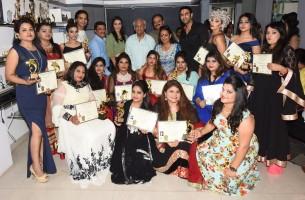 Convocation ceremony of students of Bharat & Dorris,Sandip Soparrkar,Alesia Raut,Pandhari Dada,B & D,Bharat & Dorris,fashion show