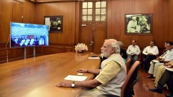 Narendra Modi,Maithripala Sirisena,Prime Minister Narendra Modi,PM Narendra Modi,Modi,Narendra Modi inaugurates stadium in Jaffna renovated by India,Narendra Modi inaugurates stadium in Jaffna,Sri Lankan President Maithripala Sirisena,Maithripala Sirisena