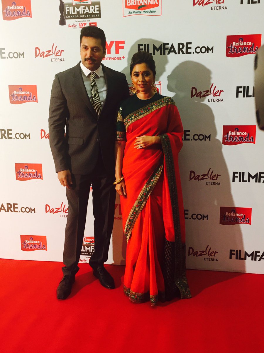Photos of Suriya, Jyothika at Filmfare Awards 2016. Filmfare Awards 2016,Filmfare Awards,Suriya,Jyothika,Suriya at Filmfare Awards,Jyothika at Filmfare Awards,Filmfare Awards pics,Filmfare Awards images,Filmfare Awards photos,Filmfare Awards stills,Filmfare Awards pictures,Nayanthara,Venkatesh,Jayam Ravi