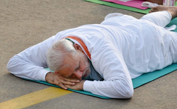 Learn Yoga from Narendra Modi: See Indian PM demonstrating different Yoga-ashanas (postures) Narendra Modi,Narendra Modi yoga,Prime Minister Narendra Modi Yoga,Narendra Modi yoga asanas,Narendra Modi is a passionate propagator of yoga,International Yoga Day,Yoga Day,International Yoga Day 2016,narendra modi yoga photos,narendra modi yoga pics,nar