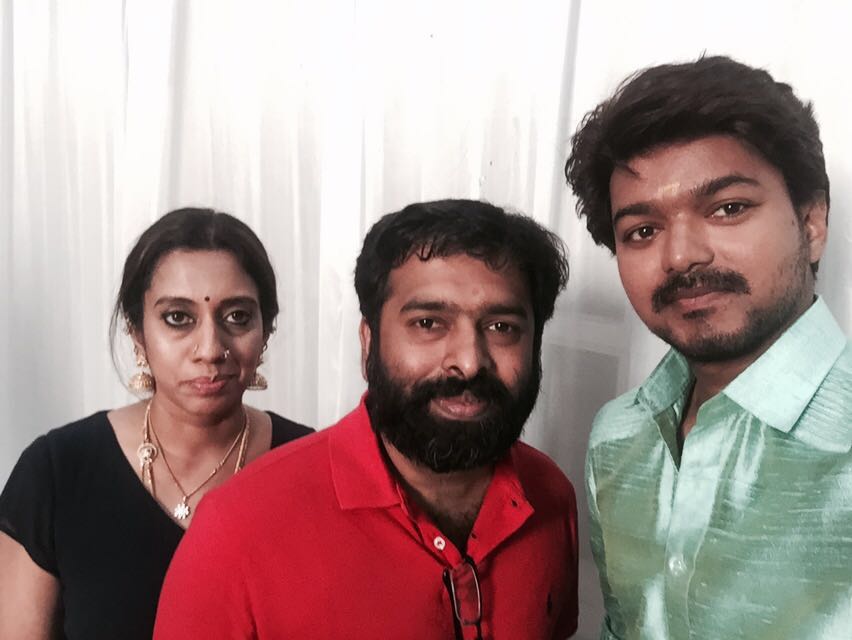 Actor Ilayathalapathy Vijay has turned 42 on Wednesday, June 22. The actor celebrated the birthday on Vijay 60 on the sets movie in Hyderabad. Vijay,happy birthday Vijay,Vijay birthday celebration,Vijay birthday celebrations,Vijay birthday celebration pics,Vijay birthday celebration images,Vijay birthday celebration photos,Vijay birthday celebration stills,Vijay birthday celebration pictures