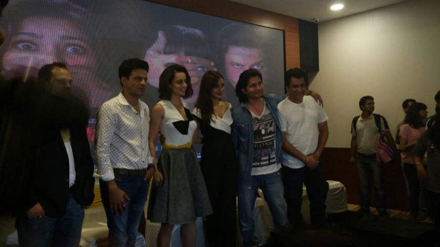 Filmmaker Shirish Kunder's debut short film Kangana Ranaut,Shirish Kunder,Kangana Ranaut at Shirish Kunder's short film Kriti launch,Kangana Ranaut at Kriti movie launch,Kriti short film launch,Kriti short film launch pics,Kriti short film launch images,Kriti short film launch photos,Kriti sho
