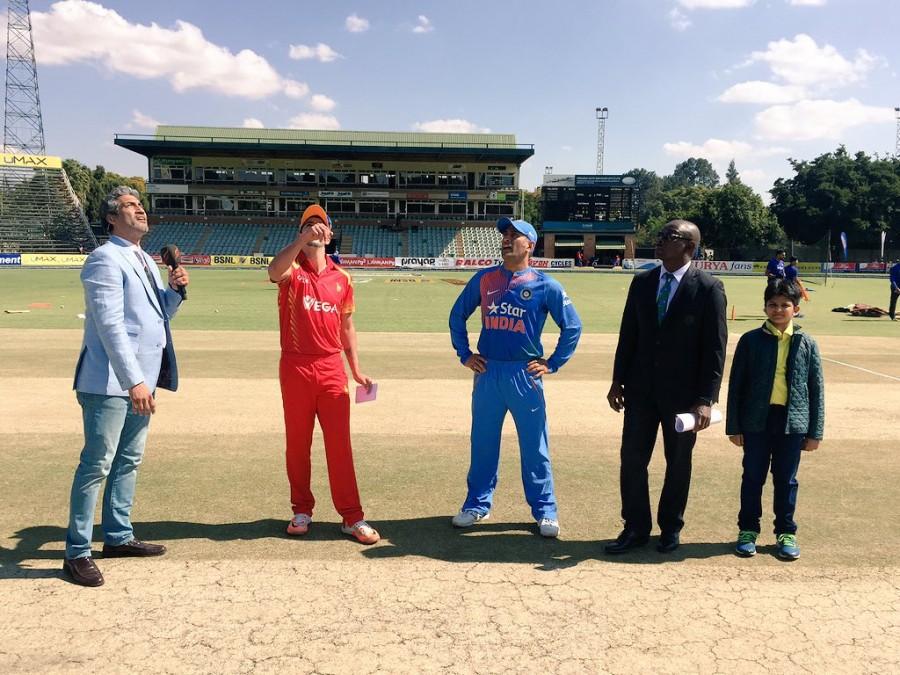Zimbabwe skipper Graeme Cremer won the toss and invited India to bat in the third and final T20 International at the Harare Sports Club on Wednesday. Graeme Cremer,Zimbabwe v India,India vZimbabwe,third T20I,T20I,Lokesh Rahul,Mandeep Singh,Ambati Rayudu,Manish Pandey,Kedhar Jadhav,MS Dhoni (Captain & wk),Axar Patel,Dhawal Kulkarni,Jasprit Bumrah,Barinder Sran,Yuzvendra Chahal