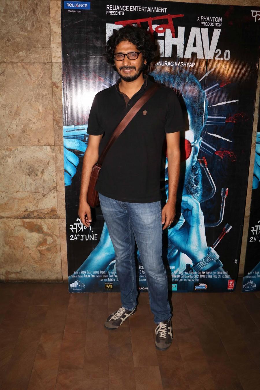 Numerous celebrities from the film industry attended a special screening of director Anurag Kashyap's thriller Raman Raghav 2.0,Raman Raghav 2.0 Special Screening,Kangna Ranaut,Siddharth Roy Kapur,Gulshan Devaiah Shweta Tripathi,Vivaan Shah,Aneez Bazmee,Navdeep Singh,Abhishek Chaubey