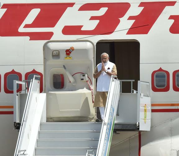 Prime Minister Narendra Modi arrived in the Uzbekistan capital on Thursday to attend the two-day Shanghai Cooperation Organisation (SCO) summit, that will kick off the process for India's absorption as a member of the grouping. Narendra Modi,Modi,PM Modi,Narendra Modi arrives in Tashkent for SCO summit,SCO summit,Shanghai Cooperation Organisation,Uzbekistan capital