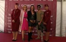 Qatar Airways, the official airline of the International Indian Film Academy 2016, welcomed the Bollywood celebrities with a burgundy carpet, the equivalent to Hollywoodâ€™s red carpet.