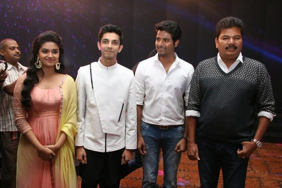 Sivakarthikeyan, Keerthy, Shankar, Anirudh at Remo Nee Kadhalan First Look & Title Track Launch Remo Nee Kadhalan First Look,Remo first look,Sivakarthikeyan,Keerthy Suresh,Shankar,Anirudh,Anirudh Ravichander,Remo songs,Remo title track,Remo first look launch