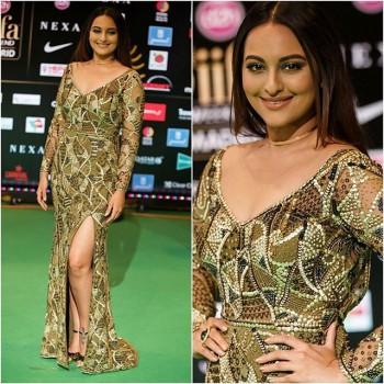 Bollywood actress Sonakshi Sinha at IIFA Rocks 2016.