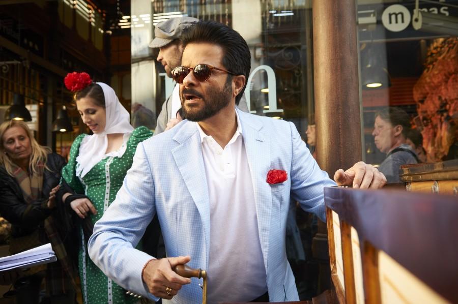 Bollywood megastar Anil Kapoor poses in Stefano Ricci at the Announcement Press Conference of 17th International Indian Film Academy Awards (IIFA) in Madrid, Spain. Anil Kapoor,Anil Kapoor at IIFA,Anil Kapoor at IIFA press conference,IIFA awards,IIFA awards 2016,Anil Kapoor pics,Anil Kapoor images,Anil Kapoor photos,Anil Kapoor stills,Anil Kapoor pictures