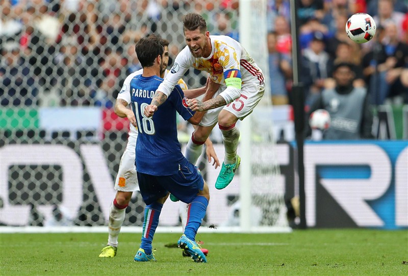 Italy dished out a classic performance to eliminate two-time defending champions Spain with a 2-0 win in the Euro football championship pre-quarterfinal at the Stade de France here on Monday. Italy vs Spain,Italy beat Spain,Euro football championship,Euro football championship pre-quarterfinal,Euro football pre-quarterfinal,Euro 2016