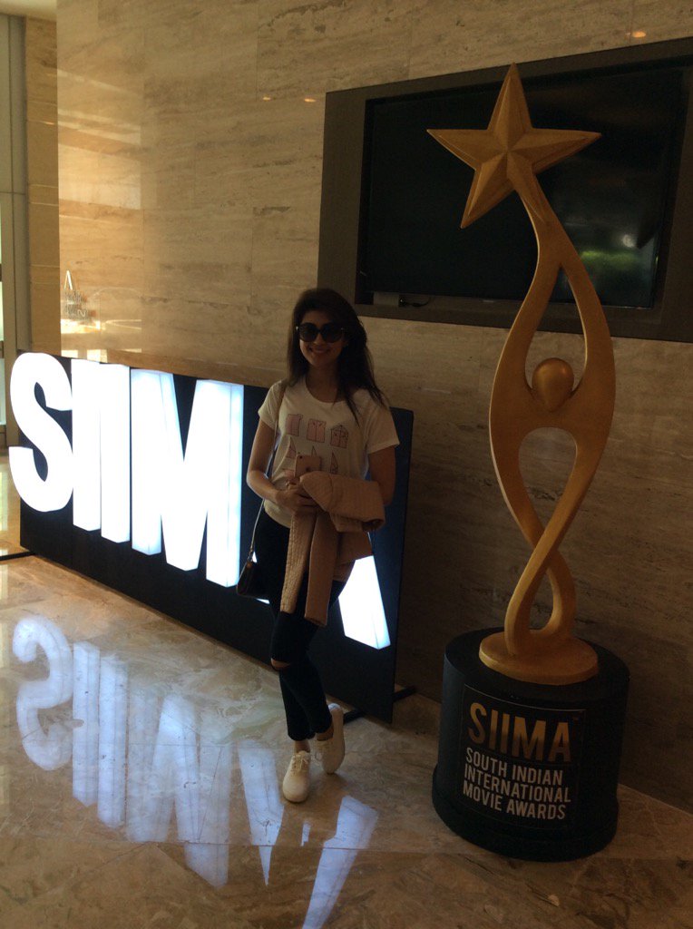 Celebs like Anirudh Ravichander, Pranitha Subhash, Hansika Motwani, Khush Sundar, Vedhika, Shruti Sodhi, Pragya Jaiswal, Shubra Aiyappa, Sayyeshaa, Amyra Dastur, Devi Sri Prasad, Ali, Usha Uthup arrive Singapore for SIIMA Awards 2016 event. SIIMA Awards,SIIMA Awards 2016,SIIMA Awards 2016 live,SIIMA Awards winners,Anirudh Ravichander,Pranitha Subhash,Hansika Motwani,Khush Sundar,Vedhika,Shruti Sodhi,Pragya Jaiswal,Shubra Aiyappa,Sayyeshaa,Amyra Dastur,Devi Sri Prasad,Ali,Usha Uthup,SIIMA Awa