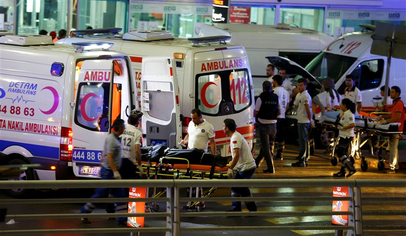 Two suicide bombers hit Istanbul Ataturk, Turkey's largest airport. Istanbul airport,Deadly blasts at Istanbul airport,blast at Istanbul airport,Istanbul airport blast,Istanbul Ataturk,suicide bombers,suicide bomb