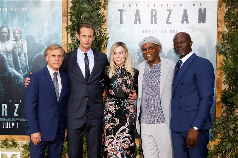 Alexander Skarsgard, Margot Robbie at The Legend of Tarzan premiere show. The Legend of Tarzan,The Legend of Tarzan review,Alexander Skarsgard,Margot Robbie,The Legend of Tarzan premiere show,The Legend of Tarzan premiere show pics,The Legend of Tarzan premiere show images,The Legend of Tarzan premiere show photos,The Legend of