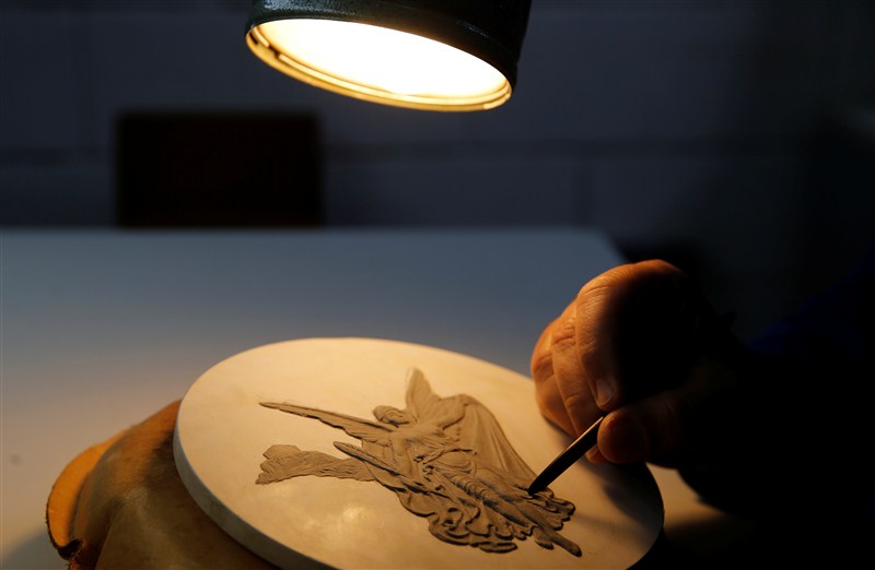 The medals that will be awarded at Rio are the most sustainable in Olympic history: much of the silver is recycled from old mirrors and X-ray plates; the gold is free of mercury. Olympic medal,Rio Olympic medal,Making a Rio Olympic medal,Olympic,Rio Olympics 2016,Rio 2016,Rio Gold medals,Rio Olympic winners,2016 rio olympics,Rio 2016 Olympic medals