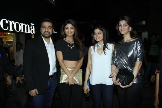 Actor Shilpa Shetty and others at premier show of the film Fast & Furious