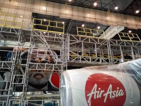 Making of Kabali flight.