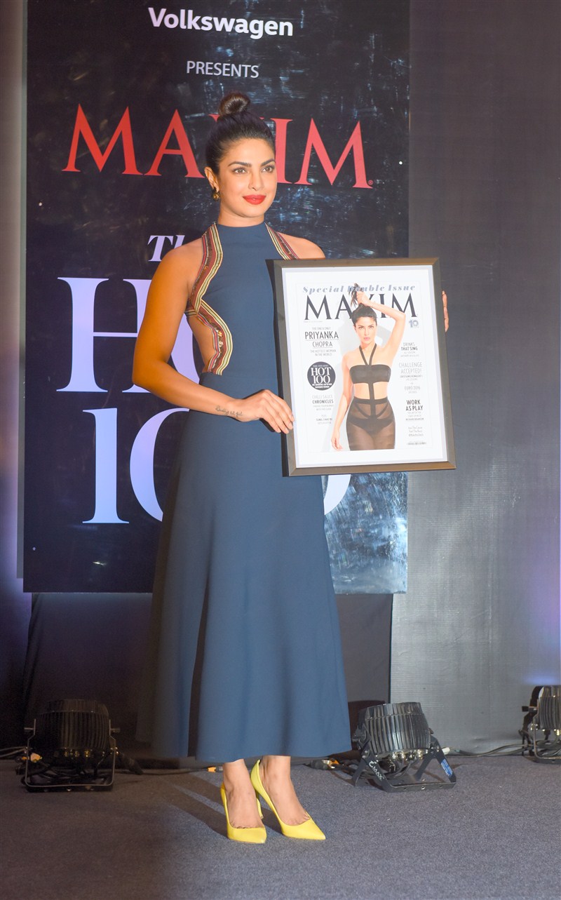 Bollywood actress Priyanka Chopra graces the launch of Maxim India cover. Priyanka Chopra,actress Priyanka Chopra,Maxim India cover,Maxim India cover laucnh,Priyanka Chopra pics,Priyanka Chopra images,Priyanka Chopra photos,Priyanka Chopra stills,Priyanka Chopra pictures
