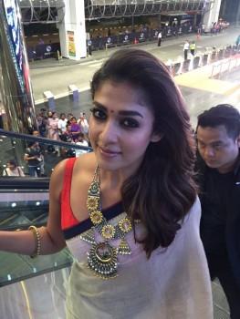 South Indian Actress Nayanthara at SIIMA Awards 2016.