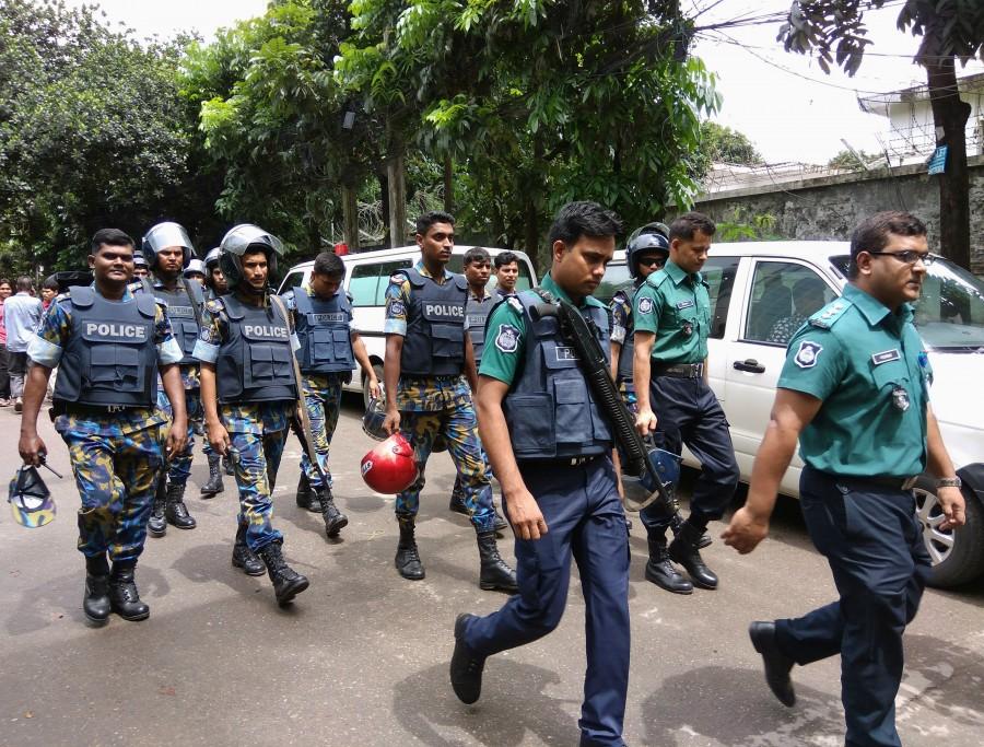 A number of gunmen, said to be five to six, attacked a restaurant in the diplomatic quarter of the Bangladeshi capital late Friday and may have taken hostages, according to police and witness reports. Dhaka,Dhaka attack,Gunmen take some 20 hostages,20 hostages,20 hostages in Dhaka,Dhaka's diplomatic quarter,Bangladeshi capital