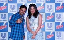 Stunning actress Priyanka Chopra saluted the courage and shine of crores of Indian women at an event organised by RIN.