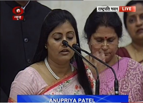 Prakash Javadekar, M.J. Akbar, Vijay Goel, Ramdas Athawale, Faggan Singh Kulaste at Swearing-in ceremony. Swearing-in ceremony,Oath-taking ceremony underway at Rashtrapathi Bhavan,Rashtrapathi Bhavan,Prakash Javadekar,M.J. Akbar,Vijay Goel,Ramdas Athawale,Faggan Singh Kulaste