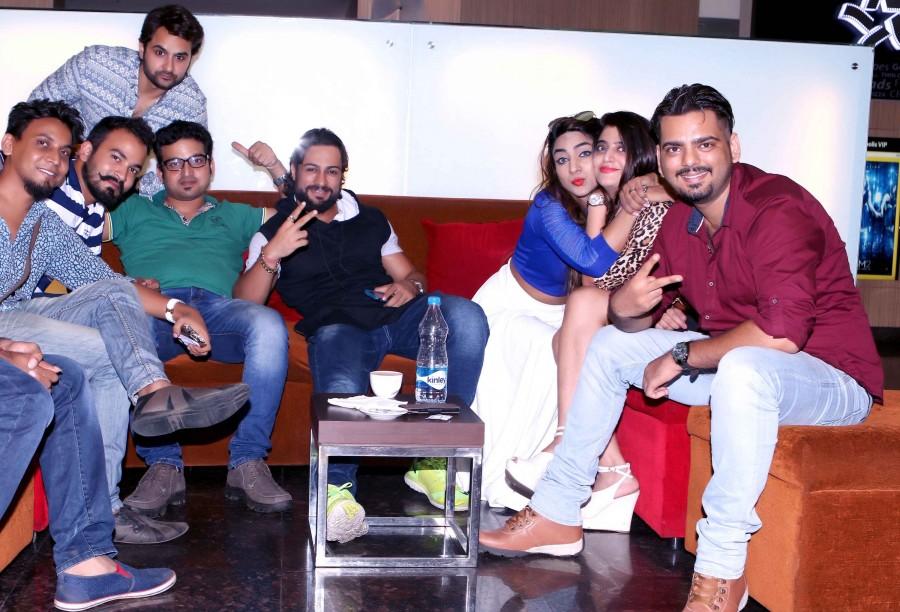 Harshvardhan Joshi, Rishank Tiwari, Ritika Gulati, Shaleen Bhanot, Sufi Gulati, singer Jojo and Director Indervesh Yogee went to promote Hindi film Love Ke Funday at Pune. Love Ke Funday,Love Ke Funday promotion,Love Ke Funday movie promotion,Harshvardhan Joshi,Rishank Tiwari,Ritika Gulati,Shaleen Bhanot,Sufi Gulati,singer Jojo,Director Indervesh Yogee,Love Ke Funday promotion pics,Love Ke Funday promotion images,Love Ke Fu