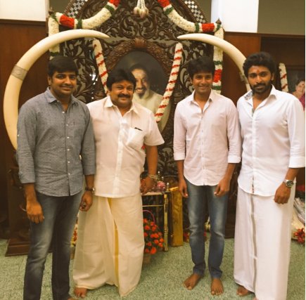 First Artist Production and Neruppuda Movie Launch event held at Chennai. Celebs like Vikram Prabhu, Sivakarthikeyan, KS Ravikumar, Kalaipuli S Thanu, RD Rajasekhar, MS Baskar, M Prabhakaran, Sean Roldan, Dhilip Subbarayan, Thiyagu, Rajendran, Ponvannan, Madhusudhan Rao, Naren, Radha Ravi, Nagineedu, AVM Saravanan, Lissy and others graced the event. Neruppu Da,Neruppu Da movie launch,Vikram Prabhu,Sivakarthikeyan,KS Ravikumar,Kalaipuli S Thanu,RD Rajasekhar,Neruppu Da movie launch pics,Neruppu Da movie launch images,Neruppu Da movie launch photos,Neruppu Da movie launch stills,Neruppu Da movie launch