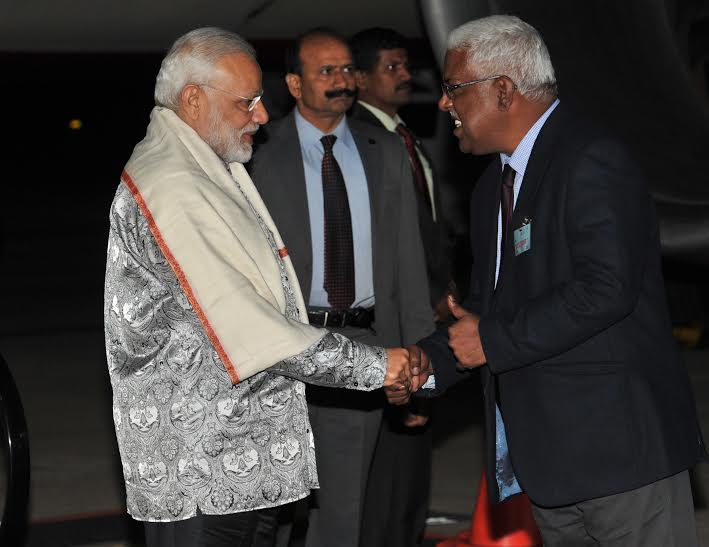 Prime Minister Narendra Modi on Friday night arrived in Durban from Johannesburg for the second day of his engagements in South Africa. Narendra Modi,Narendra Modi arrives Durban,Modi arrives Durban,Prime Minister Narendra Modi,Narendra Modi on Africa tour,Modi on Africa tour