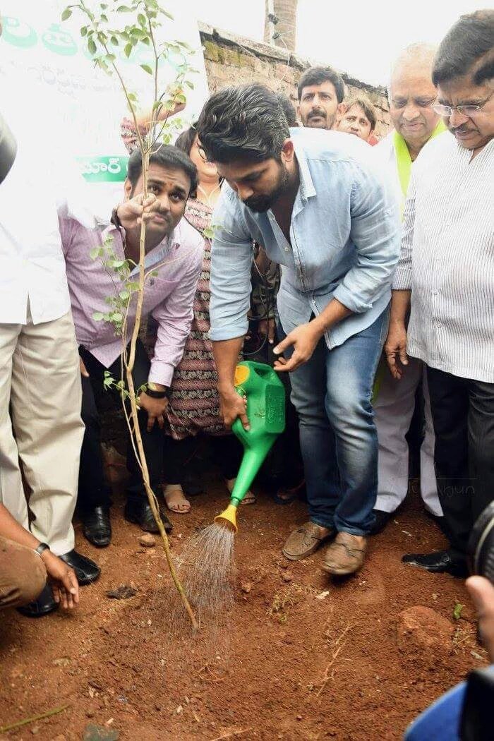 Telugu celebs like Chiranjeevi, Allu Arjun, Sneha Reddy and Ayaan plant saplings as part of Haritha Haram campaign. Chiranjeevi,Allu Arjun,Sneha Reddy,Ayaan,Allu Ayaan,Allu Arjun son Ayaan,Haritha Haram campaign,Allu Arjun with his son,Allu Arjun son,Allu Arjun latest pics,Allu Arjun latest images,Allu Arjun latest photos,Allu Arjun latest stills,Allu Arjun latest pict