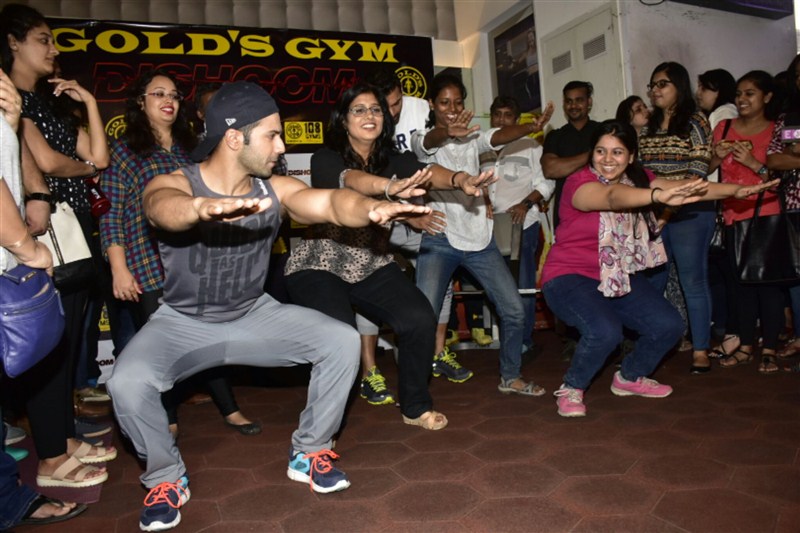 John Abraham and Varun Dhawan, both known for their fitness and physique rather had a fun interaction with the Ladies from the media world. John Abraham,Varun Dhawan,John Abraham and Varun Dhawan,Dishoom promotions,Dishoom movie promotions,John and Varun,bollywood movie Dishoom,Dishoom promotion pics,Dishoom promotion images,Dishoom promotion photos,Dishoom promotion stills,Dishoom promotion
