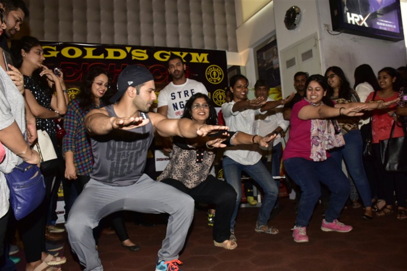 John Abraham and Varun Dhawan, both known for their fitness and physique rather had a fun interaction with the Ladies from the media world. John Abraham,Varun Dhawan,John Abraham and Varun Dhawan,Dishoom promotions,Dishoom movie promotions,John and Varun,bollywood movie Dishoom,Dishoom promotion pics,Dishoom promotion images,Dishoom promotion photos,Dishoom promotion stills,Dishoom promotion