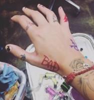 Paris Jackson,Michael Jackson,Michael Jackson daughter Michael Jackson,Paris Jackson's new tattoo,Paris Jackson tattoo,Michael Jackson tattoo