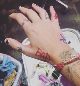 Paris Jackson, daughter of Michael Jackson, has got another tattoo as tribute to her late father.