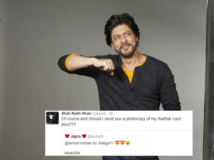 Bollywood actor Shah Rukh Khan recently interacted with his fans on Twitter, where he made some interesting and funny revelations. Shah Rukh Khan,#AskSRK,SRK,SRK tweets,#asksrk tweets,Shah Rukh Khan funny replies,SRK funny replies,SRK funny,Shah Rukh Khan in Twitter,SRK in Twitter