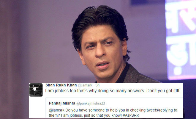 Bollywood actor Shah Rukh Khan recently interacted with his fans on Twitter, where he made some interesting and funny revelations. Shah Rukh Khan,#AskSRK,SRK,SRK tweets,#asksrk tweets,Shah Rukh Khan funny replies,SRK funny replies,SRK funny,Shah Rukh Khan in Twitter,SRK in Twitter