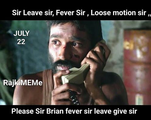 Kabali leave letter goes viral in Social Media. Rajinikanth,Kabali leave letter,Kabali leave letter meme,Kabali meme,Rajinikanth Meme,Kabali meme pics,Kabali meme photos,Kabali meme stills,Kabali meme pictures