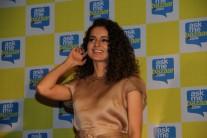 Kangana Ranaut during Meet and Greet Kangana contest