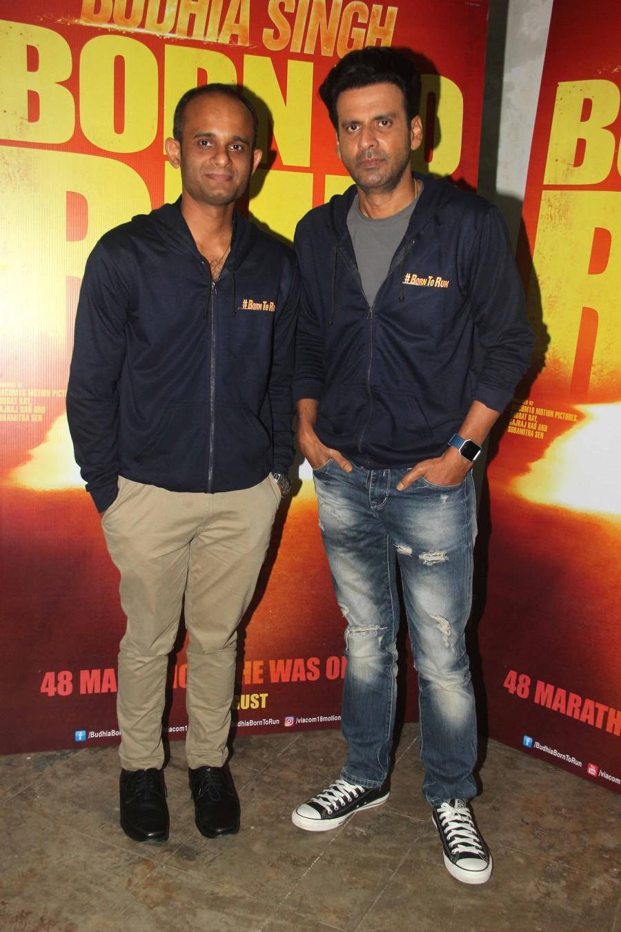 Manoj Bajpayee is known for his professionalism and he showed a glimpse of it during the promotion of his forthcoming film Manoj Bajpayee,Media interaction of film Budhia Singh - Born To Run,Budhia Singh - Born To Run,Budhia Singh,Budhia Singh movie promotions,Budhia Singh movie promotion,Budhia Singh movie promotion pics,Budhia Singh movie promotion images,Budhia Singh movie