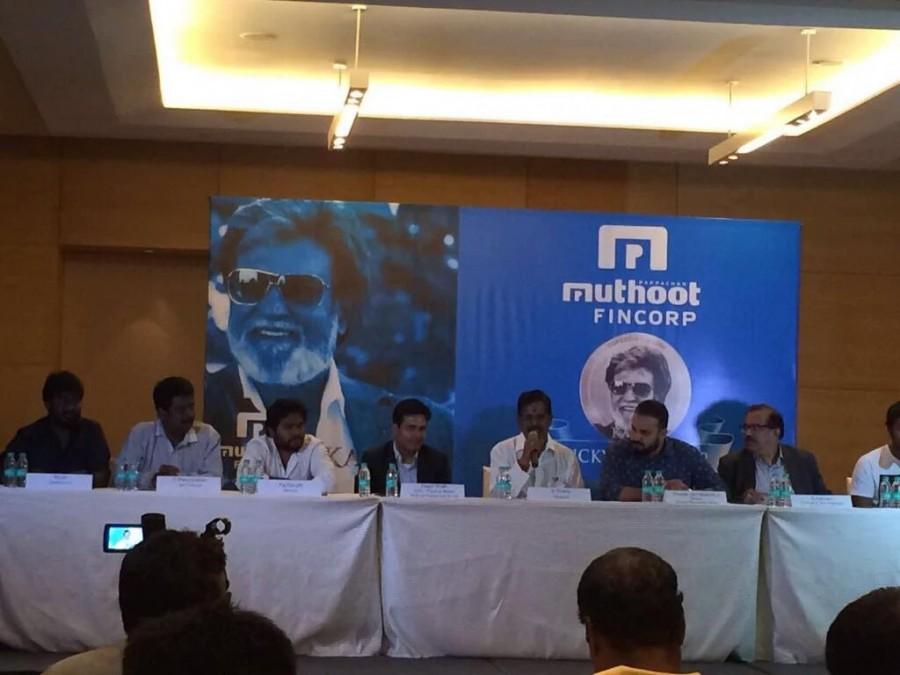Kerala-based company Muthoot Fincorp on Thursday partnered with superstar Rajinikanth-starrer Muthoot Fincorp,Kabali Silver Coin,Rajinikanth's Kabali Silver Coin,Rajinikanth Silver Coin,Kabali,Tamil movie Kabali,Kabali promotion,kabali release date,rajinikanth kabali,Kabali promotion pics,Kabali promotion images,Kabali promotion photos,Kabali